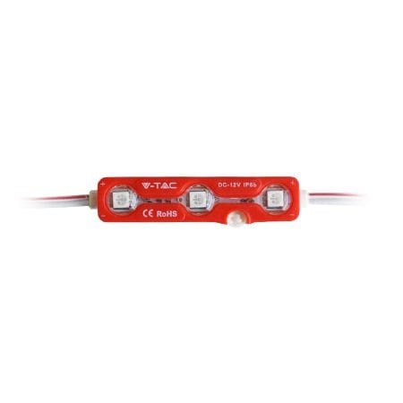 V-Tac MODUL 3 LED-URI SMD5050 ROSU IP67