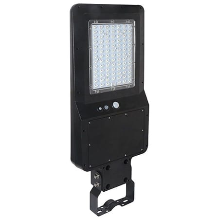 V-Tac Corp de iluminat stradal LED solar V-Tac 40W, 4000K alb neutru, 4800 lm, IP65, senzor mișcare