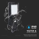 V-Tac Corp de iluminat stradal LED solar V-Tac 40W, 4000K alb neutru, 4800 lm, IP65, senzor mișcare