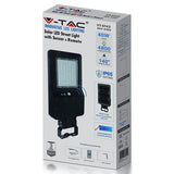 V-Tac Corp iluminat Corp Iluminat Stradal LED Solar V-Tac SKU-5503 | 40W, 4000K, 4800lm, IP65