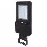 V-Tac Corp iluminat stradal solar LED V-Tac 40W, 4800 lm, 6000K alb rece, IP65, senzor miscare, panou monocristalin 21W