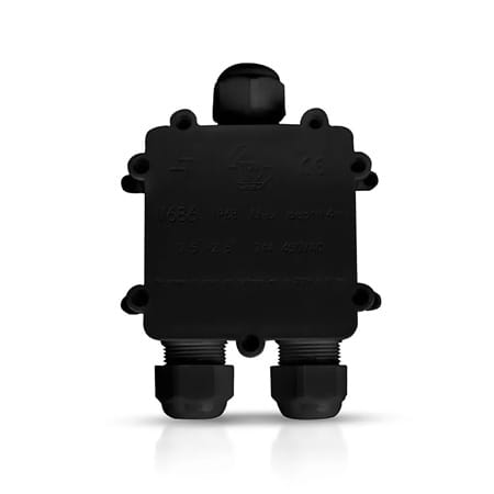 V-Tac Conector Conector Terminal V-Tac SKU-5980 | 8-12mm, IP68, Negru