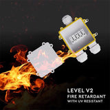 V-Tac Conector Conector V-Tac SKU-5981 | Terminal 8-12mm, IP68, Alb