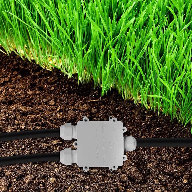 V-Tac Conector Conector V-Tac SKU-5981 | Terminal 8-12mm, IP68, Alb