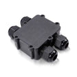 V-Tac Conector Conector Terminal V-Tac SKU-5982 | 4 Pini, 8-12mm, IP68, Negru