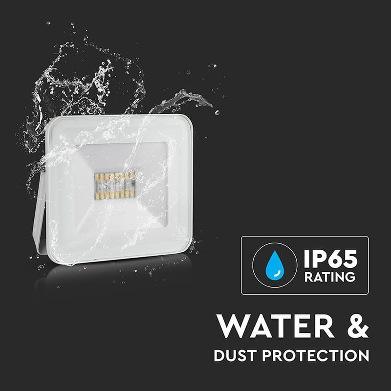 V-Tac Proiector LED Proiector LED Smart V-Tac SKU-5984 | RGB + Alb, 20W, IP65, Alb