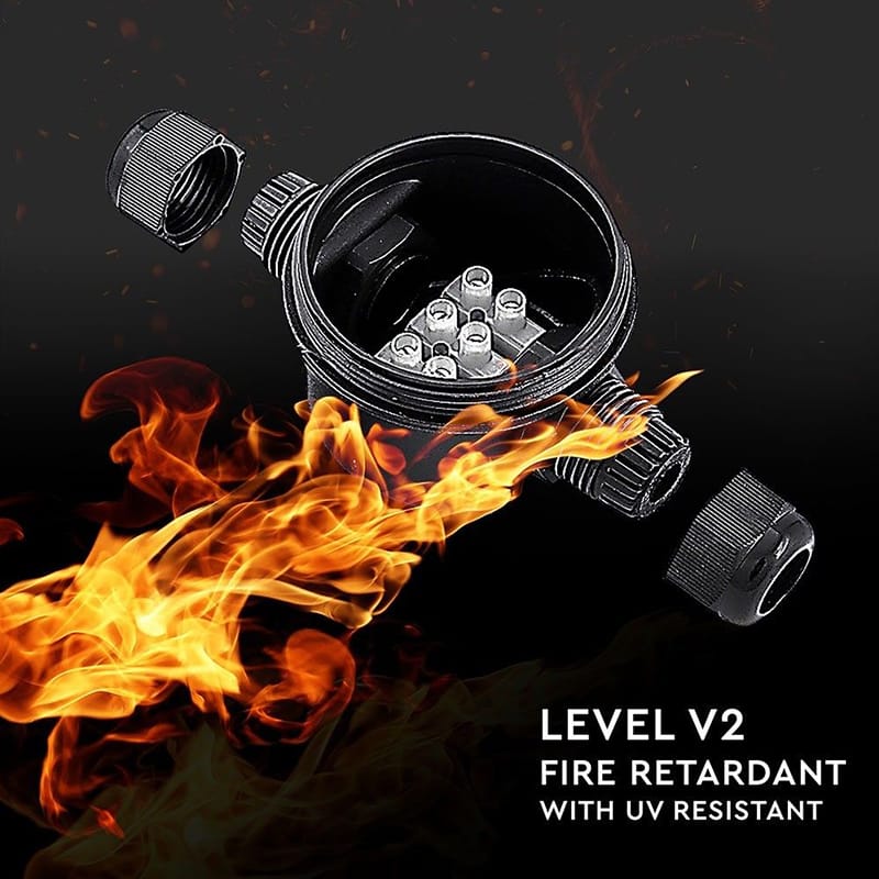 V-Tac Accesorii iluminat Terminal Conectare V-Tac SKU-5987 | 3 Pini, 5-9mm, IP66