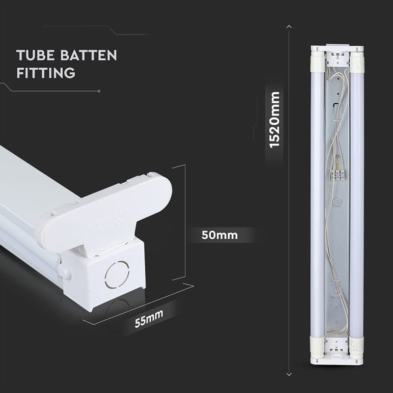 V-Tac Corp iluminat Corp Iluminat V-Tac SKU-6057 | 2x150cm, IP20