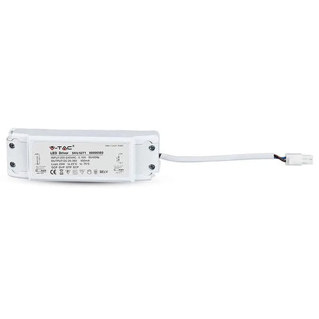 V-Tac Alimentator universal Alimentator V-Tac SKU-6271 | 29W, A++, Anti Palpait, Panou LED