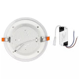 V-Tac Panou LED Panou LED V-Tac SKU-6281 | Rotund, Incorporabil, 18W, 4000K, Sticla
