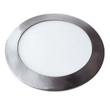 V-Tac Panou LED Panou LED V-Tac SKU-6356 | Slim, Rotund, 24W, 4000K, Nickel