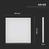 V-Tac Panou LED Panou LED V-Tac SKU-638011 | 36W, 60x60cm, 3960lm, 4000K, 2in1
