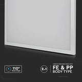 V-Tac Panou LED Panou LED V-Tac SKU-638021 | 36W, 60x60cm, 3960lm, 6400K, Alb Rece