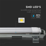 V-Tac Corp iluminat Corp Iluminat LED V-Tac SKU-6387 | 120cm, 2x18W, 4000K Neutru, IP65