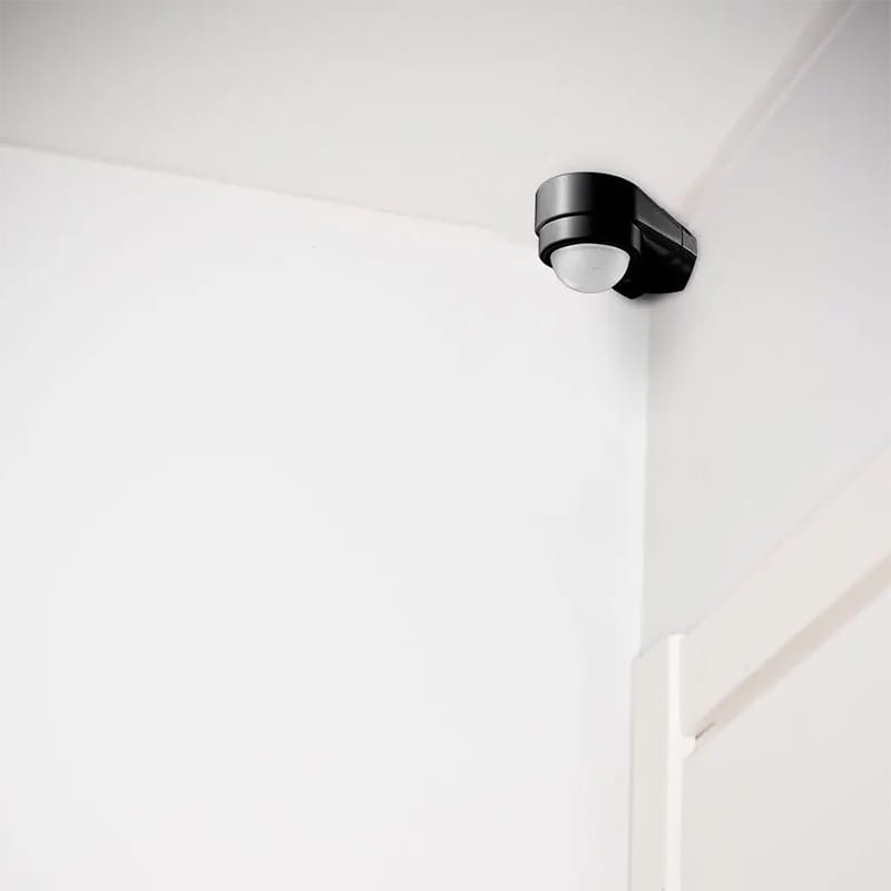 V-Tac Senzor smart Senzor de Miscare V-Tac SKU-6612 | 240 Grade, Montaj pe Colt, Negru
