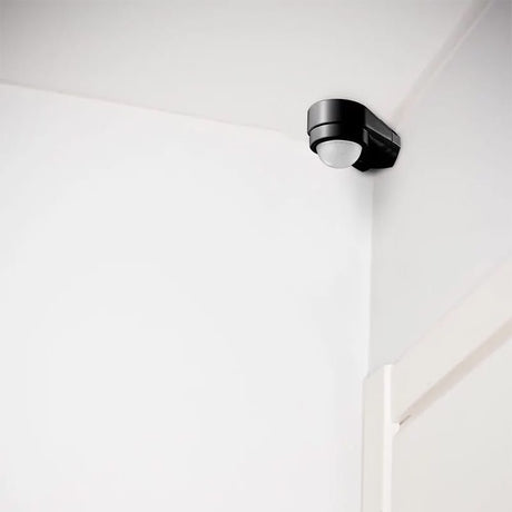 V-Tac Senzor smart Senzor de Miscare V-Tac SKU-6612 | 240 Grade, Montaj pe Colt, Negru