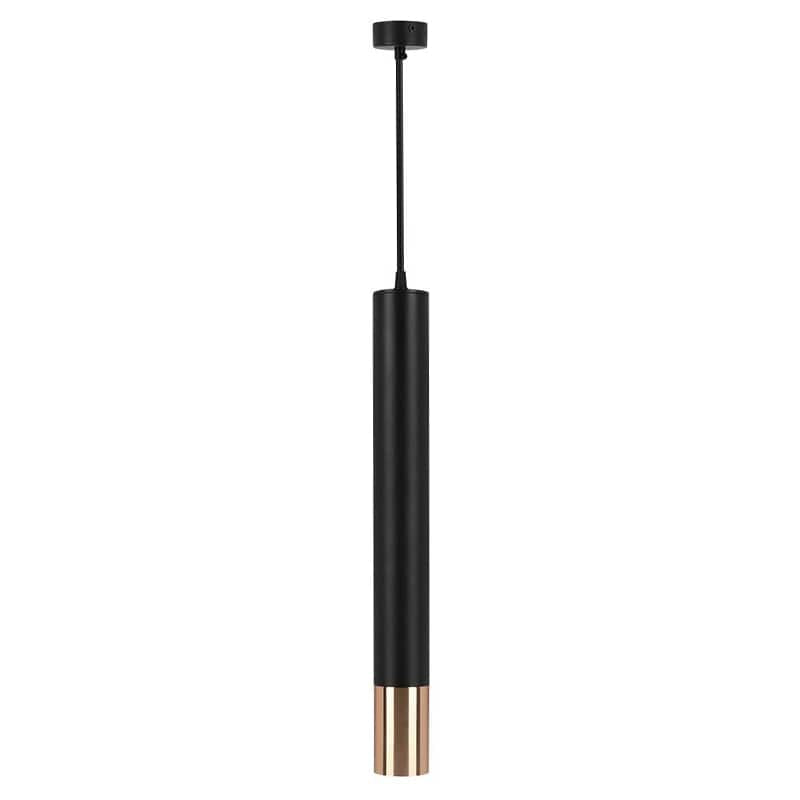 V-Tac Corp de iluminat Pendul V-Tac SKU-6689 | GU10, 60x500mm, Negru/Auriu