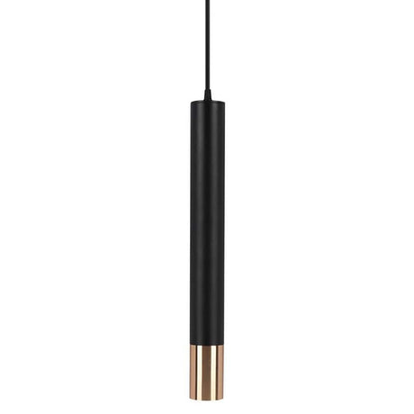 V-Tac Corp de iluminat Pendul V-Tac SKU-6689 | GU10, 60x500mm, Negru/Auriu