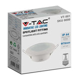 V-Tac Corp iluminat Corp Iluminat V-Tac SKU-6698 | Spot GU10, IP44, Alb