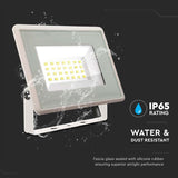 V-Tac Proiector LED Proiector LED V-Tac SKU-6742 | 20W, 6500K, IP65, Alb