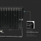 V-Tac Proiector LED Proiector LED V-Tac SKU-6744 | 30W, 4000K, IP65, Negru