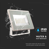 V-Tac Proiector LED Proiector LED V-Tac SKU-6747 | 30W, 4000K, IP65, Alb
