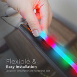 V-Tac Banda LED Banda LED V-Tac SKU-6876 | Neon Flex RGB, 5m, 24V, 24W, IP20