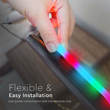 V-Tac Banda LED Banda LED V-Tac SKU-6876 | Neon Flex RGB, 5m, 24V, 24W, IP20