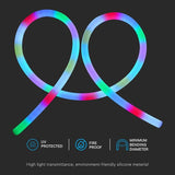 V-Tac Banda LED Banda LED V-Tac SKU-6876 | Neon Flex RGB, 5m, 24V, 24W, IP20