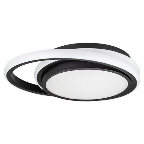 V-Tac Plafoniera LED Plafoniera LED V-Tac SKU-6920 | 38W, 3in1, 4000K, 4050lm, Ø450mm, Negru