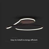 V-Tac Lampa LED Candelabru LED V-Tac SKU-6923 | 54W, 3in1, 4000K, Ø520mm, Dimabil