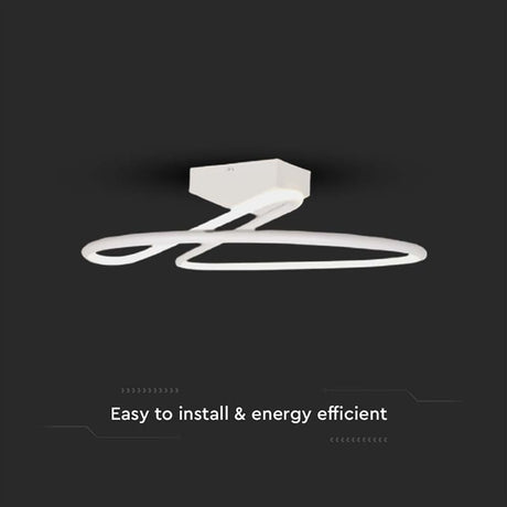 V-Tac Plafoniera LED Plafoniera LED V-Tac SKU-6927 | 20W, 4000K, 2130lm, Ø250mm, Alb