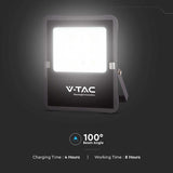 V-Tac Proiector LED Proiector LED V-Tac SKU-6964 | 6W, 6400K, Incarcare Solara