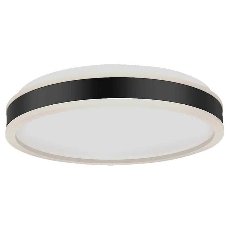 V-Tac Plafoniera LED Plafoniera LED V-Tac SKU-6986 | 18W, 3in1, 4000K, 1280lm, Ø350mm, Negru