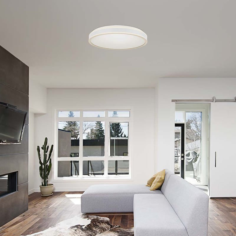V-Tac Plafoniera LED Plafoniera LED V-Tac SKU-6987 | 18W, 4000K, 1280lm, Ø350mm, Alb