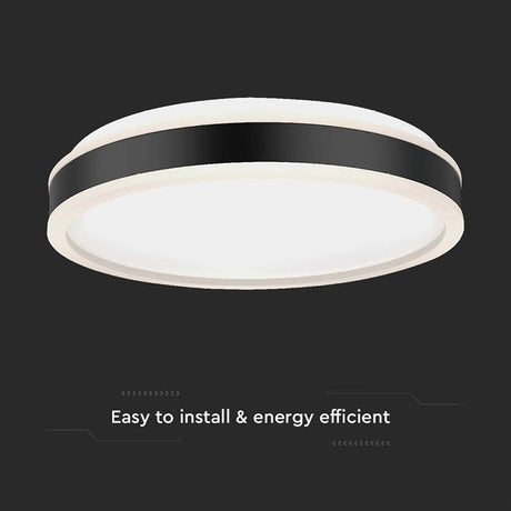 V-Tac Plafoniera LED Plafoniera LED V-Tac SKU-6988 | 24W, 3in1, Dimabila, 4000K, 2500lm, Ø400mm