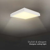 V-Tac Plafoniera LED Plafoniera LED V-Tac SKU-6993 | 24W, 3 in 1, 4000K, 2450lm, 400x400mm
