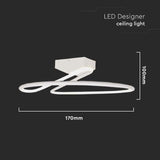 V-Tac Plafoniera LED Plafoniera LED V-Tac SKU-6998 | 24W, 3in1, 4000K, 2560lm, Ø300mm