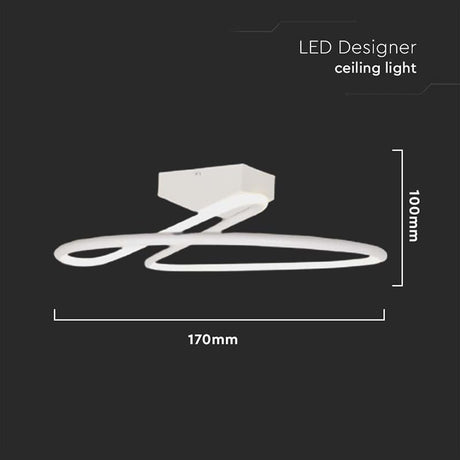V-Tac Plafoniera LED Plafoniera LED V-Tac SKU-6998 | 24W, 3in1, 4000K, 2560lm, Ø300mm