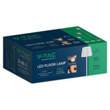 V-Tac Lampa Lampadar V-Tac SKU-7009 | 4W, Acumulator, IP54, 3000K, Negru