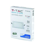 V-Tac Panou LED Panou LED V-Tac SKU-710 | Incorporabil, Patrat, 12W, 4000K, CIP Samsung