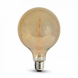 V-Tac Lampa LED Bec LED V-Tac SKU-7149 | G125, E27, 8W, Filament, 2200K