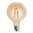 V-Tac Bec LED SMART Bec LED V-Tac SKU-7155 | G125, E27, 8W, Filament, 2200K, Reglabil