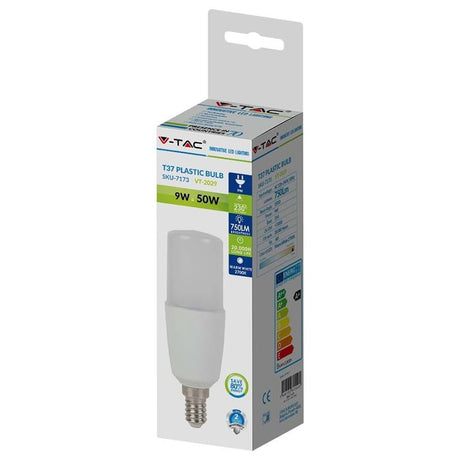 V-Tac Lampa LED Bec LED V-Tac SKU-7173 | E14, 9W, 2700K, Alb Cald