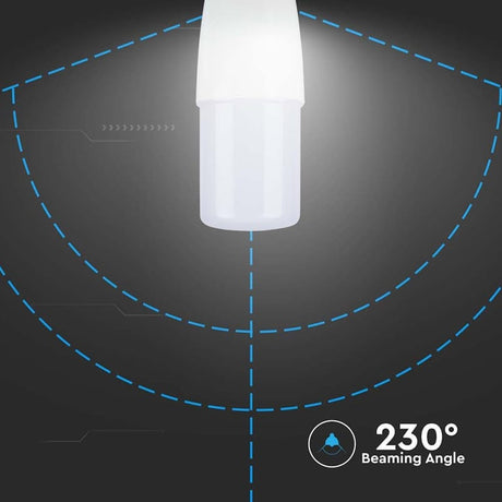 V-Tac Lampa LED Bec LED V-Tac SKU-7173 | E14, 9W, 2700K, Alb Cald