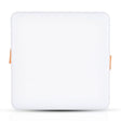 V-Tac Panou LED Panou LED V-Tac SKU-737 | Patrat, Ajustabil, 18W, 4000K, Alb Neutru