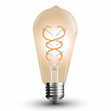 V-Tac Lampa LED Bec LED V-Tac SKU-7416 | E27, 5W, Filament, Reglabil, 2200K