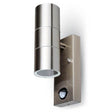 V-Tac Corp iluminat Corp Iluminat V-Tac SKU-7503 | 2xGU10, IP44, Senzor Miscare, Inox