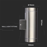 V-Tac Corp iluminat Corp Iluminat V-Tac SKU-7507 | 2xGU10, IP44