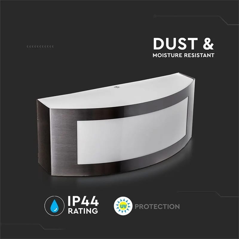 V-Tac Corp iluminat Corp Iluminat V-Tac SKU-7513 | Soclu E27, IP44, Argintiu